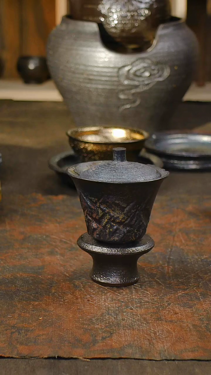 【闪购商品】明静砂器纯手作-------盖碗799