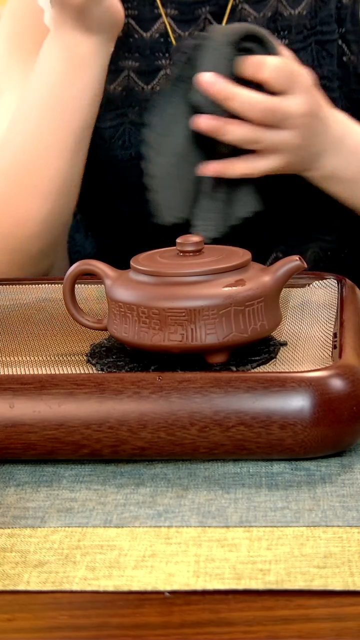 茶壶紫砂徐记福康 原矿紫砂  8