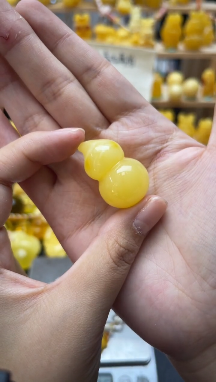 琥珀未镶嵌珠宝奇石077琥珀蜜蜡微瑕皮纹