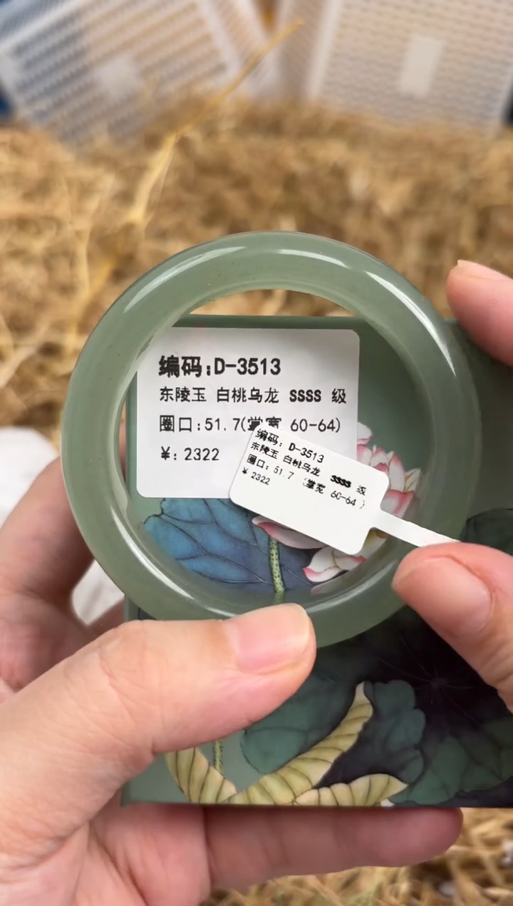 未镶嵌手镯石英质玉D-3513