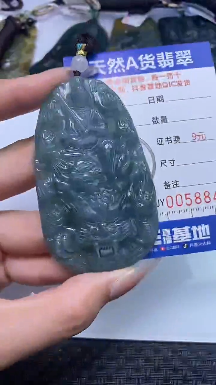 【闪购商品】翡翠颈饰未镶嵌A货翡翠8846