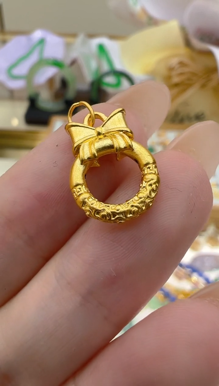 吊坠(不含链)定制足金多样性团购发货一件