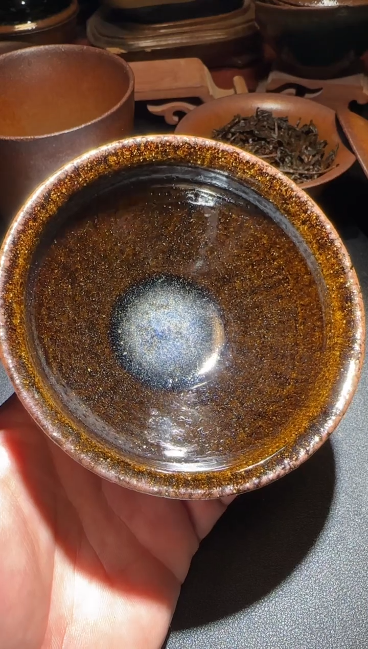 茶盏微瑕通天龙窑柴烧建盏