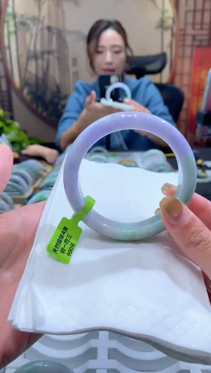 未镶嵌手镯翡翠00089488