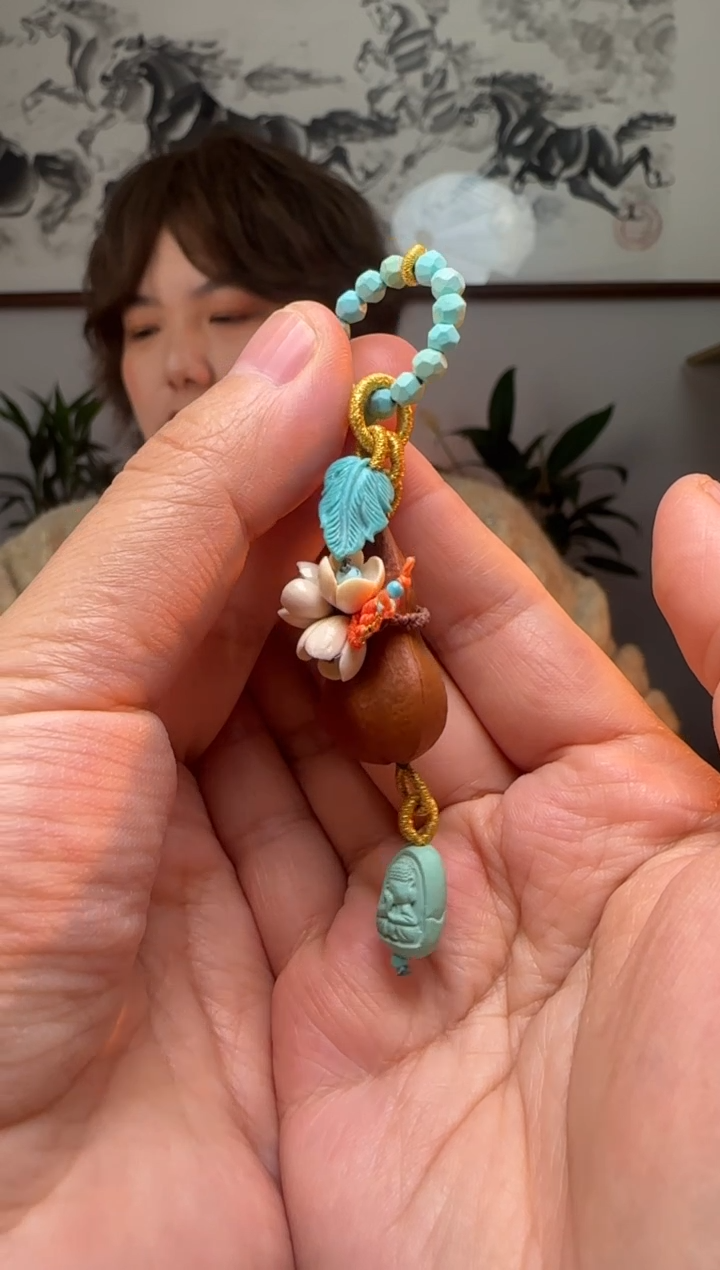 【闪购商品】绿松石提溜未镶嵌时尚百搭A994