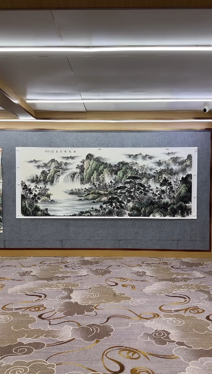 【闪购商品】绘画1邵明义-大丈二-山水国画