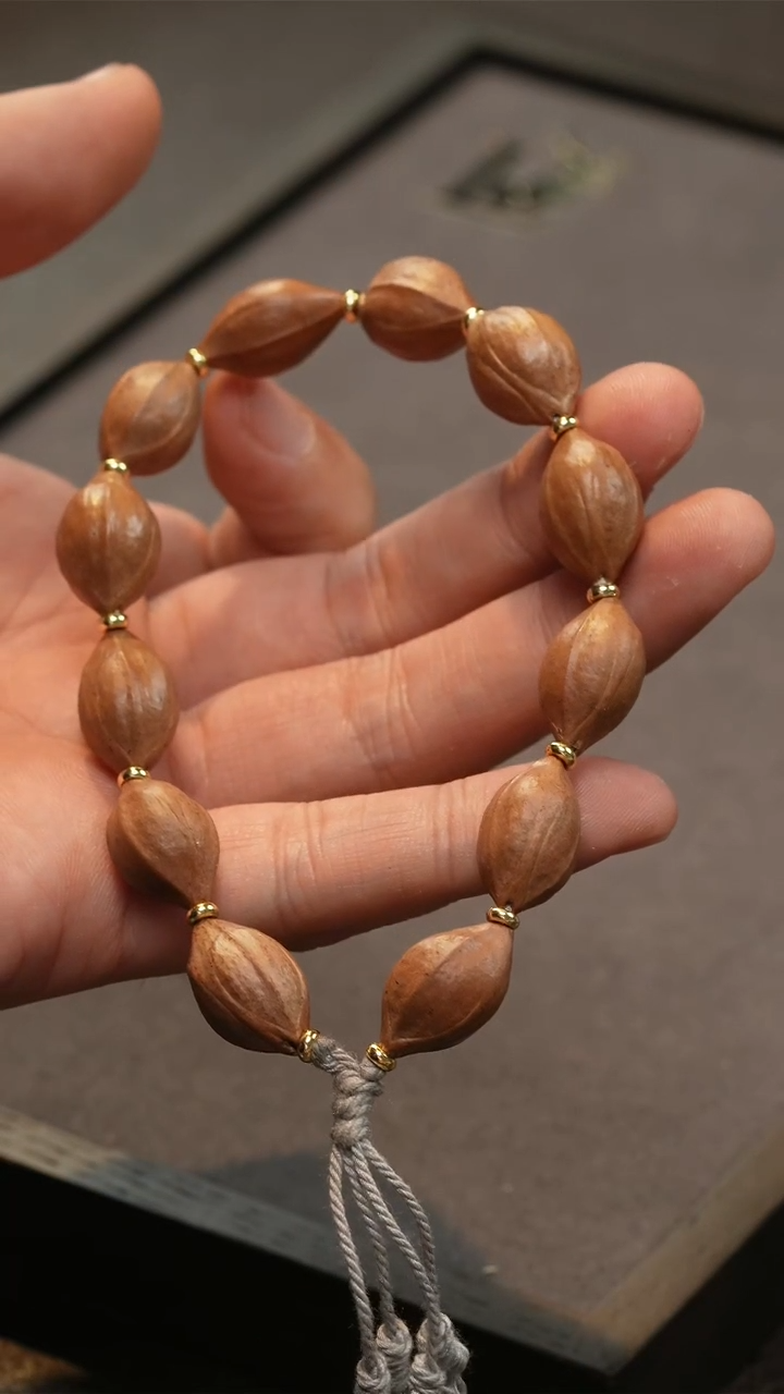 橄榄核手串/手链1.2老油核手串