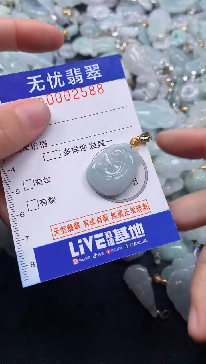 颈饰未镶嵌翡翠2588