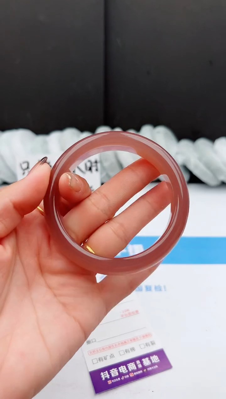 【闪购商品】石英质玉手镯未镶嵌174--59.9