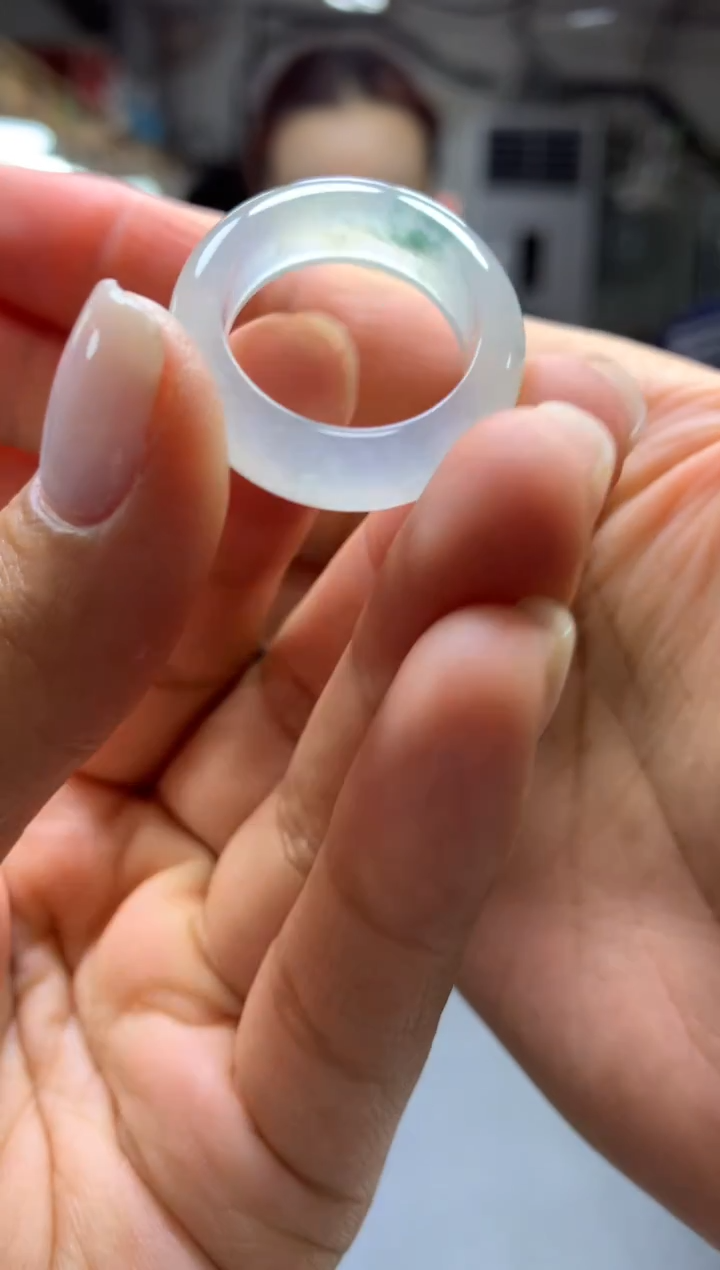 未镶嵌定制翡翠柠*戒圈#4888元-毛货需精细抛光