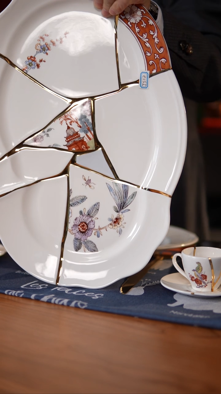 当代金缮SELETTI【JS22】带礼盒