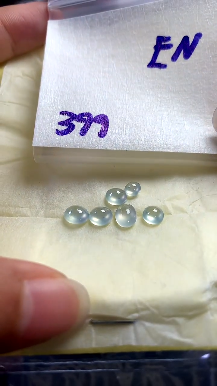 未镶嵌定制翡翠E***Y翡翠蛋面裸石