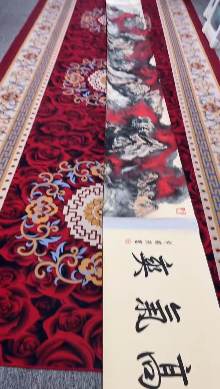 【闪购商品】绘画张若古-8米长卷-国画