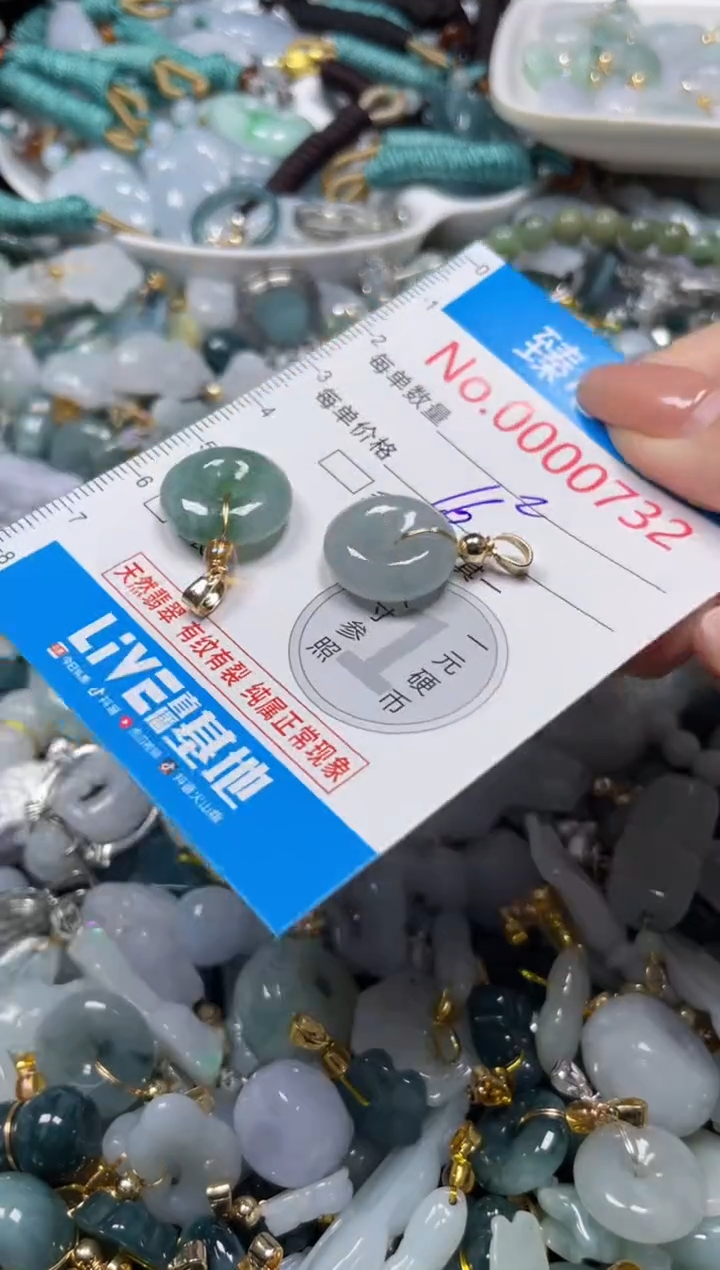 颈饰未镶嵌翡翠732