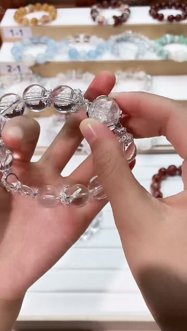 【闪购商品】水晶手串未镶嵌白水晶手串