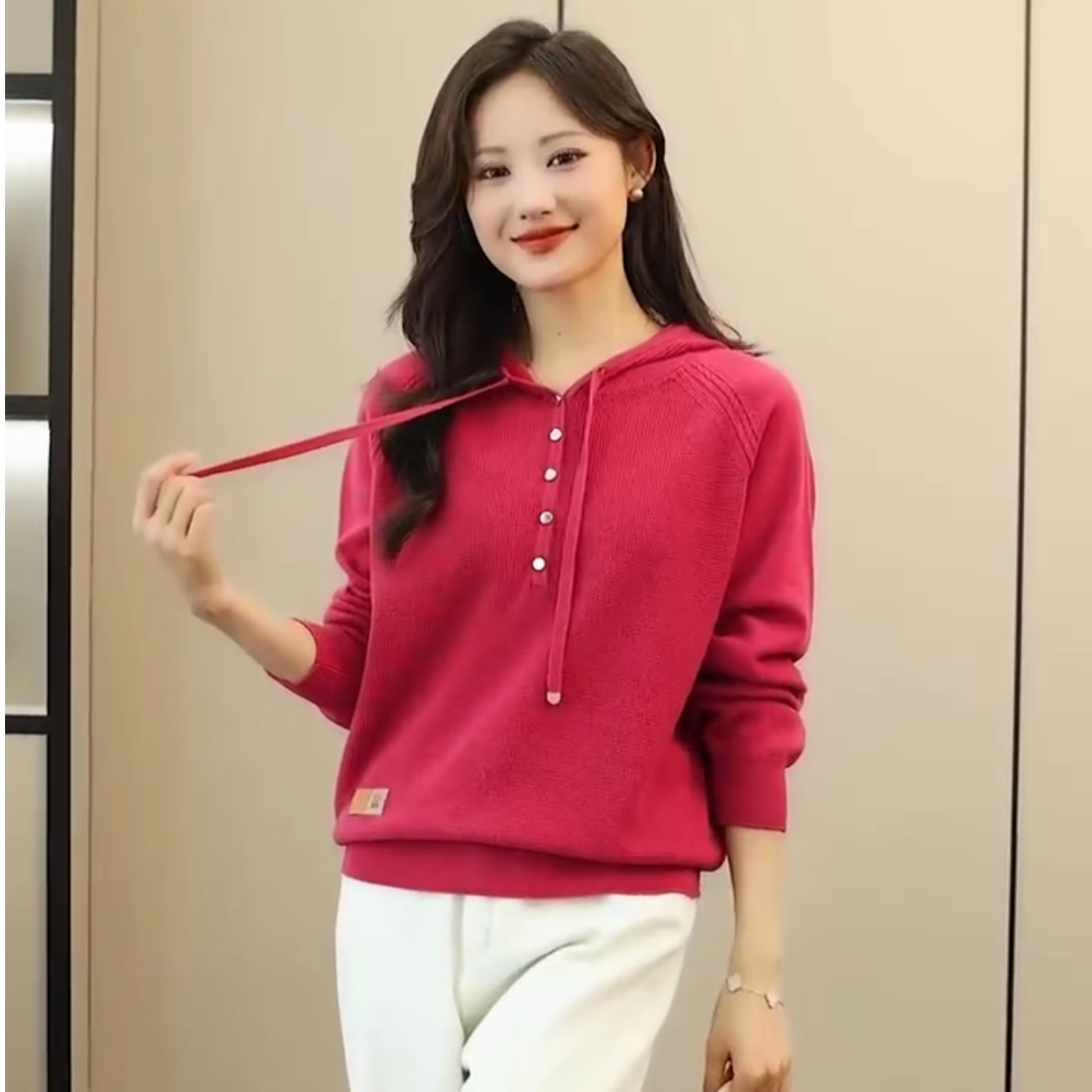 荣澜秋冬纯色百搭洋气毛衣和图片不一样不接受指定