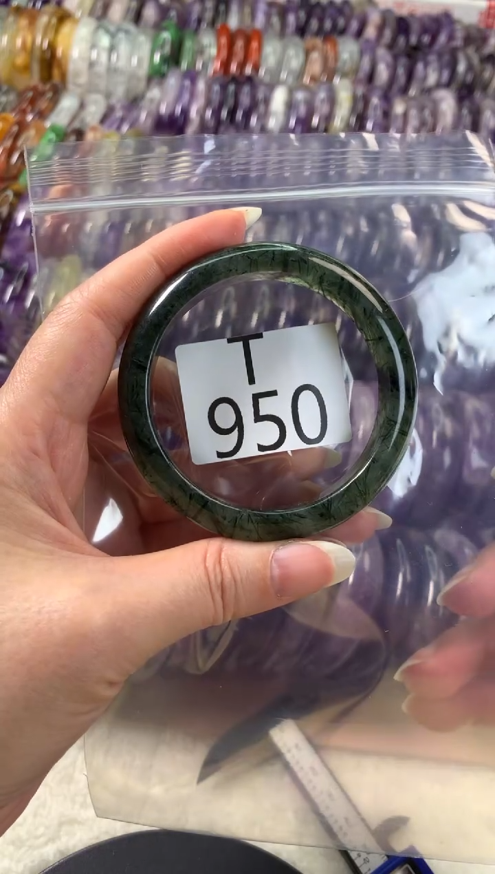 【闪购商品】水晶水晶手镯T未镶嵌950-55