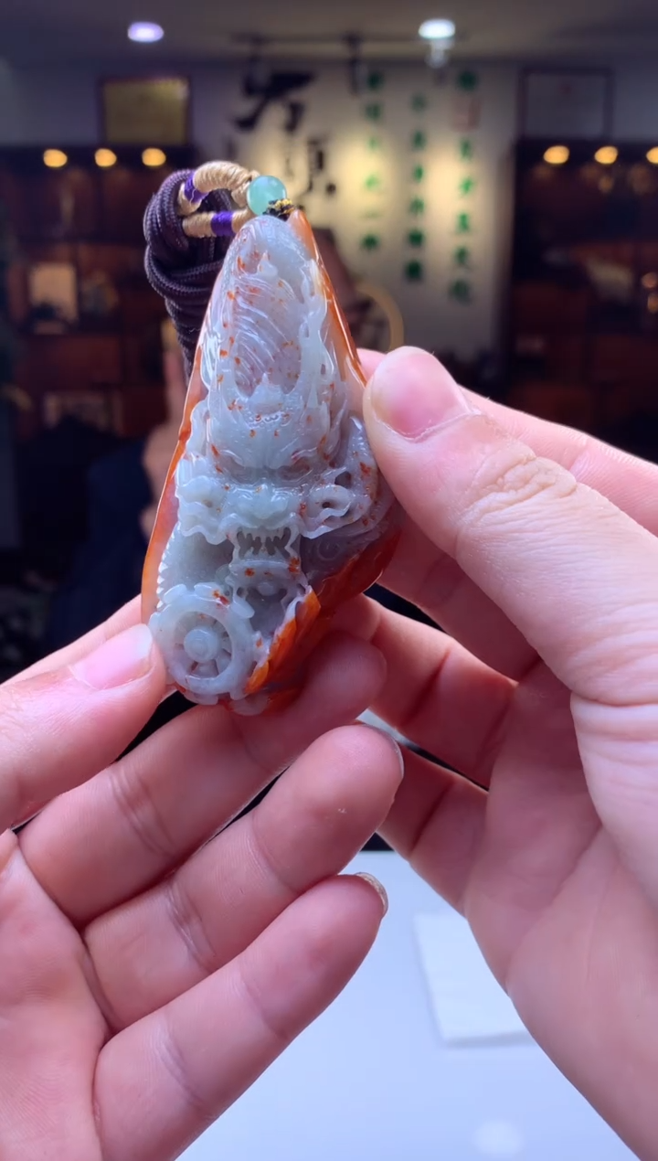 【闪购商品】定制翡翠未镶嵌挂件发货（拍一发一）