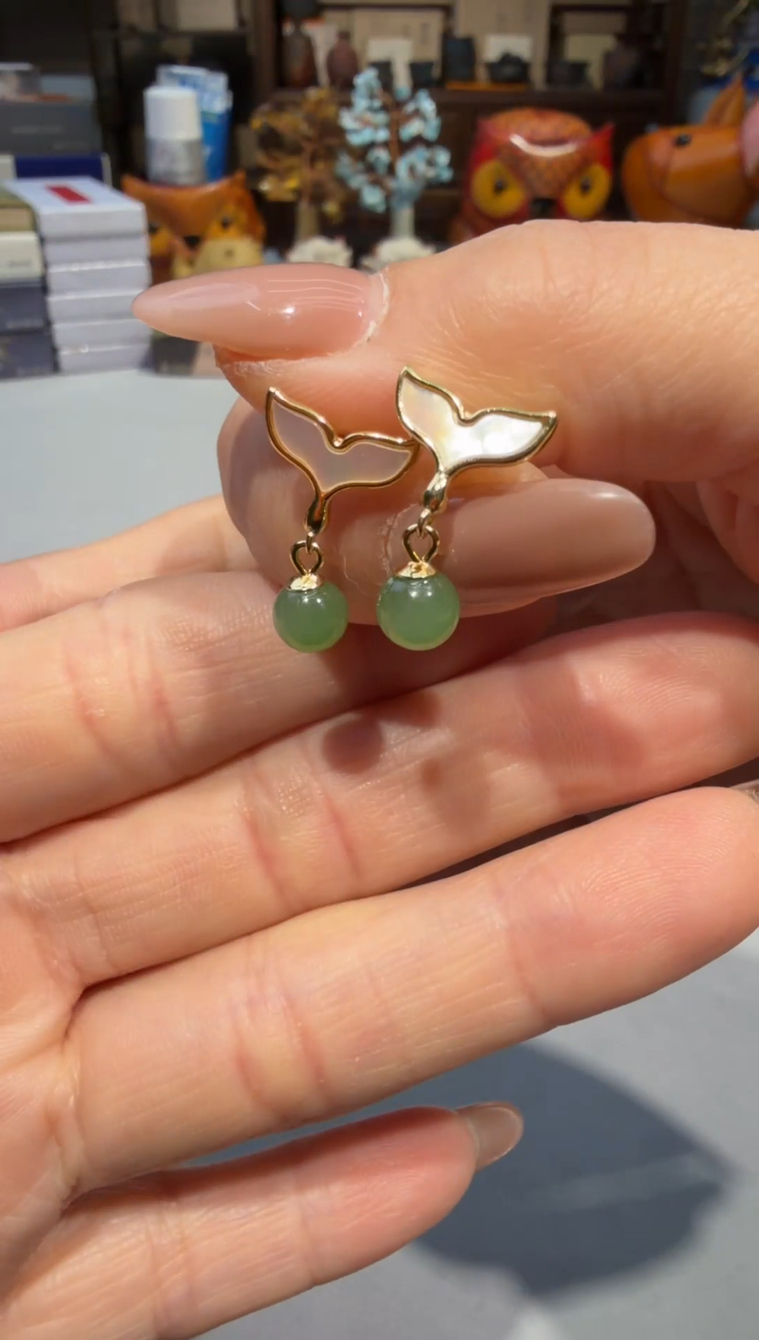 无合金H010 耳坠