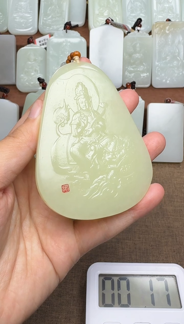 【闪购商品】和田玉颈饰未镶嵌阿