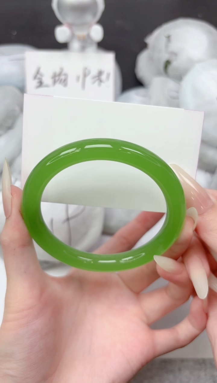 未镶嵌手镯石英质玉111-61.7