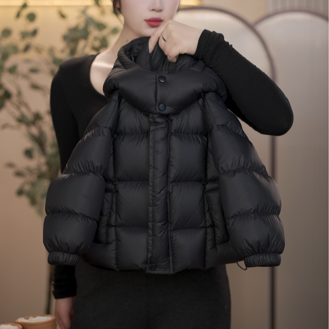 【菠菜不菜】【双倍充绒】2025白鸭绒羽绒服极寒系列韩版加厚羽绒服
