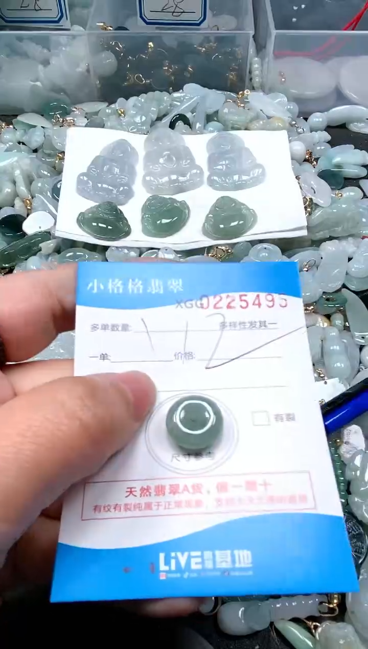 【闪购商品】翡翠颈饰未镶嵌闪购商品0225495