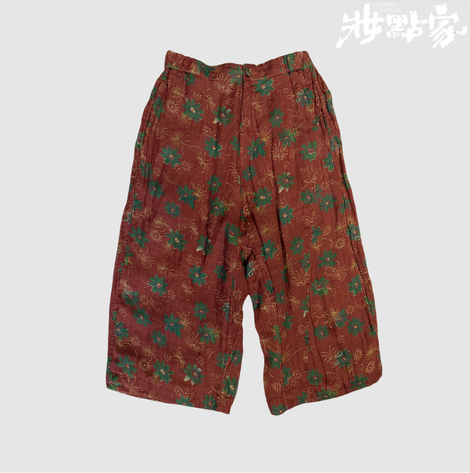 妝點家 左岸迷香 裤子 亚麻  Z21SS 3052 宽松