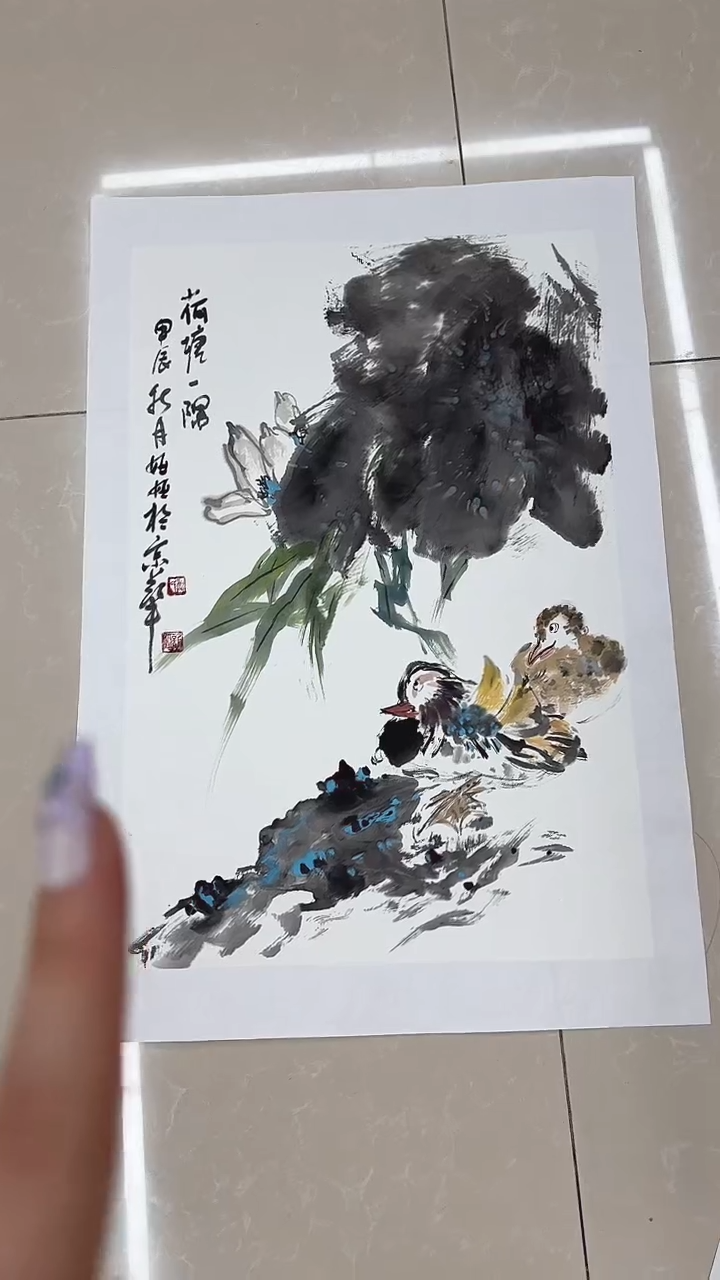 【闪购商品】国画龚雅雅手绘国画