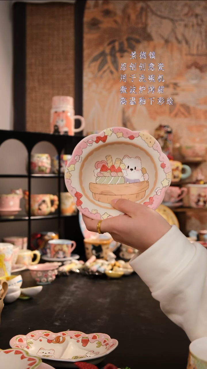 摆件陶旺的可以陶瓷设计师款