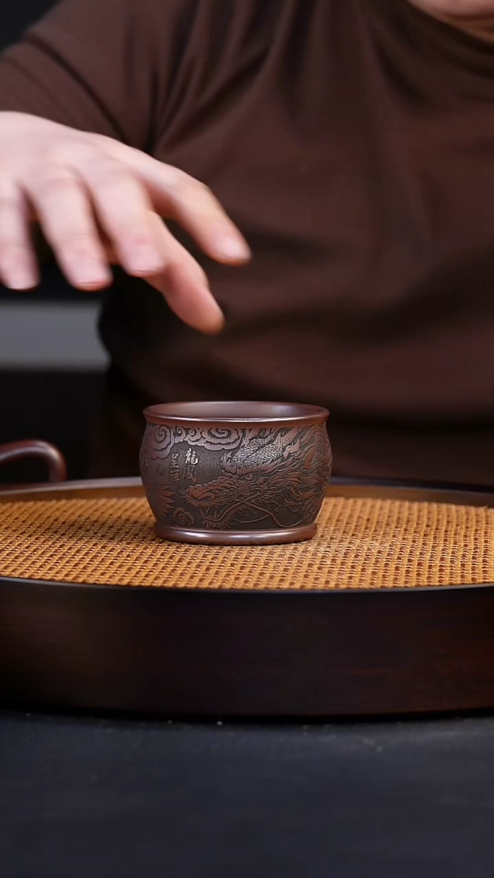 茶杯紫砂*宜兴全手工紫砂杯