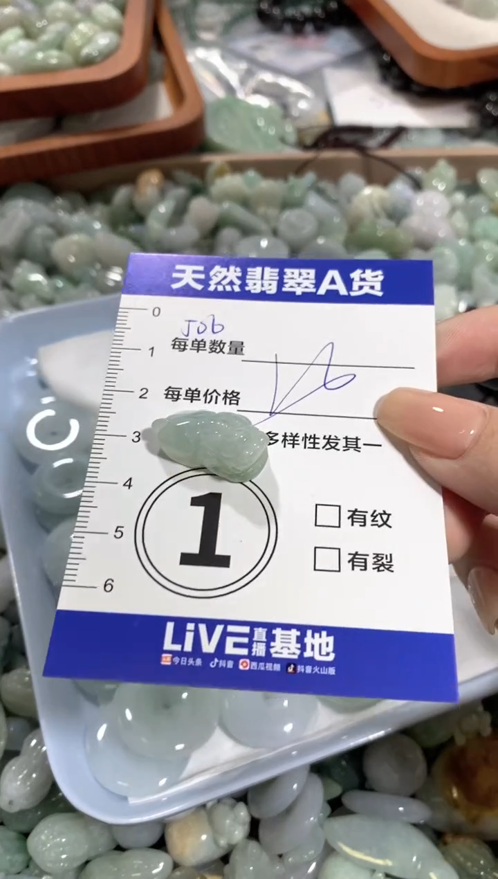 颈饰未镶嵌翡翠天然翡翠A货批量多样性发一件