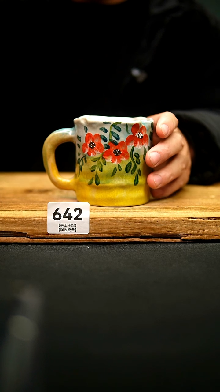 @@陶园瓷舍@@纯手工手绘@高温釉下彩