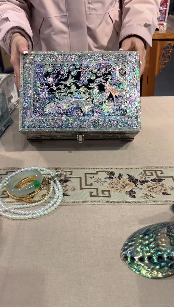 【闪购商品】鱼锁满贝底·弘贝雅螺钿漆器文化馆