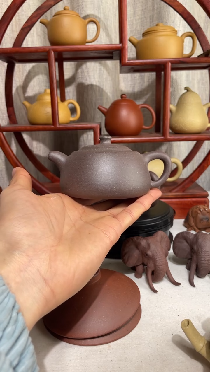 【闪购商品】紫砂茶壶微瑕全手台西底槽青手工泥井栏