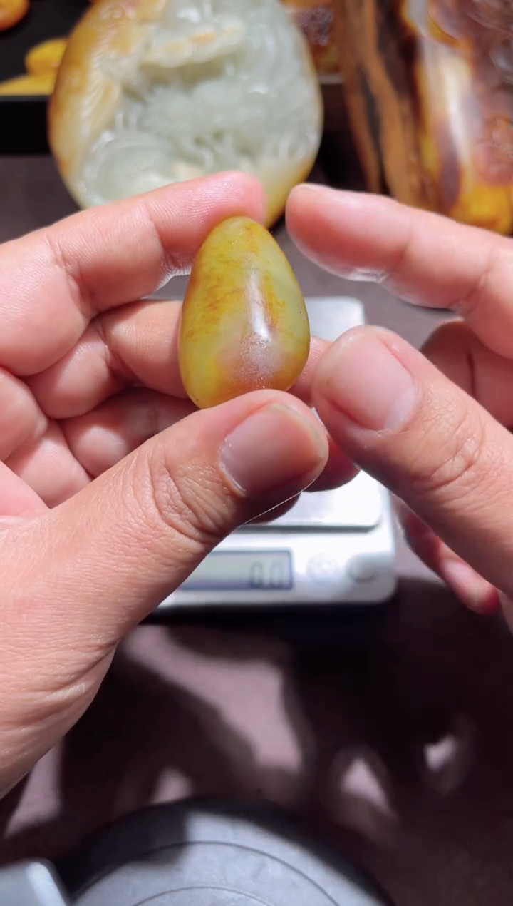 【闪购商品】和田玉（子料）挂件未镶嵌YL-XX-1.15-12