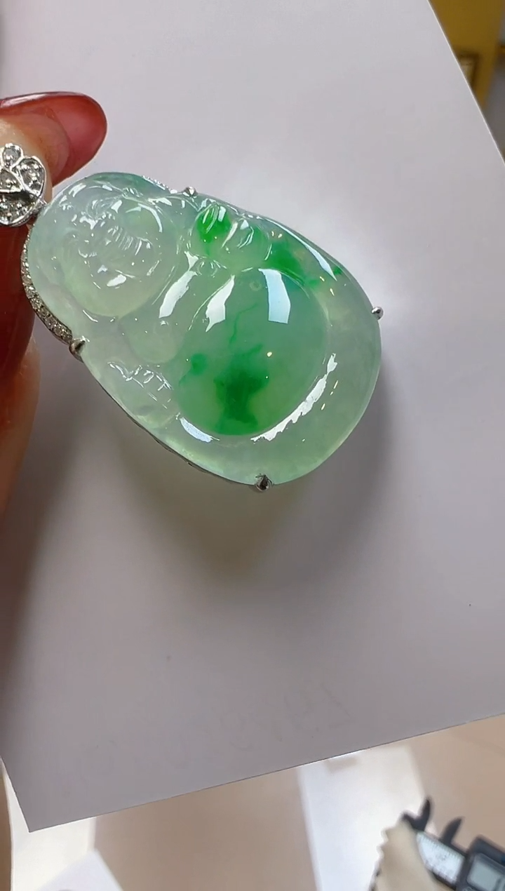 【闪购商品】翡翠吊坠(不含链)18K金镶嵌多样性团购发一件