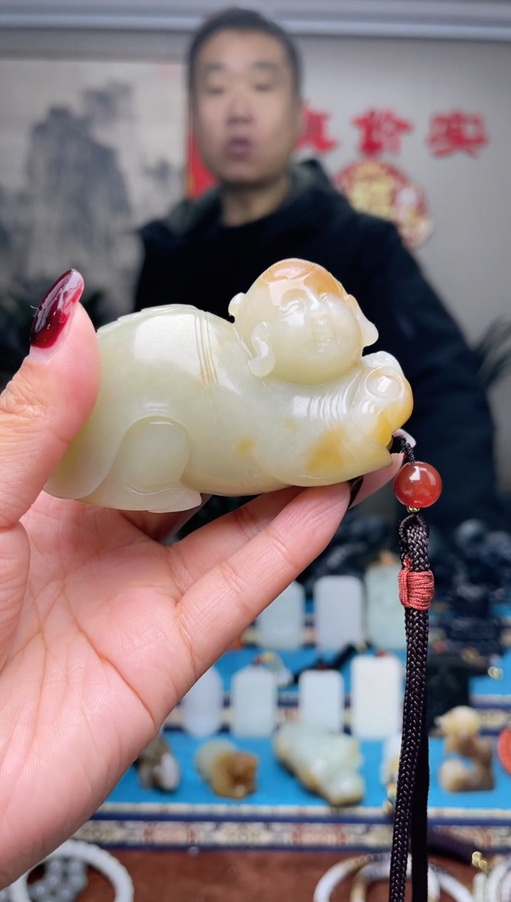 【闪购商品】和田玉挂件未镶嵌1