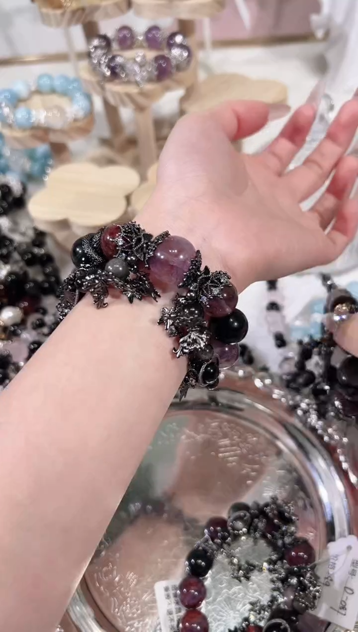 【闪购商品】水晶手链未镶嵌天然水晶默认微瑕 多样性发货发其一