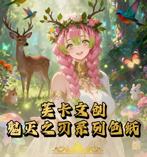 【芙卡文创】-鬼灭之刃亚克力系列色纸（默认代拆）