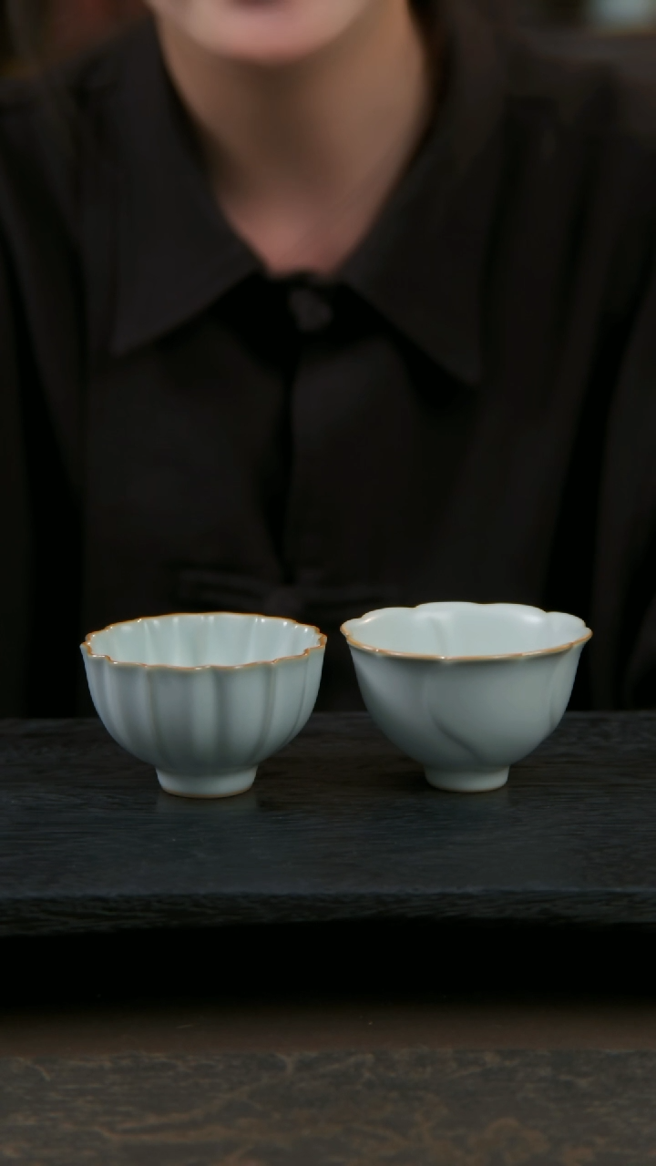 【闪购商品】杯晚晴杯1只+水云杯1只（默认开片工艺）