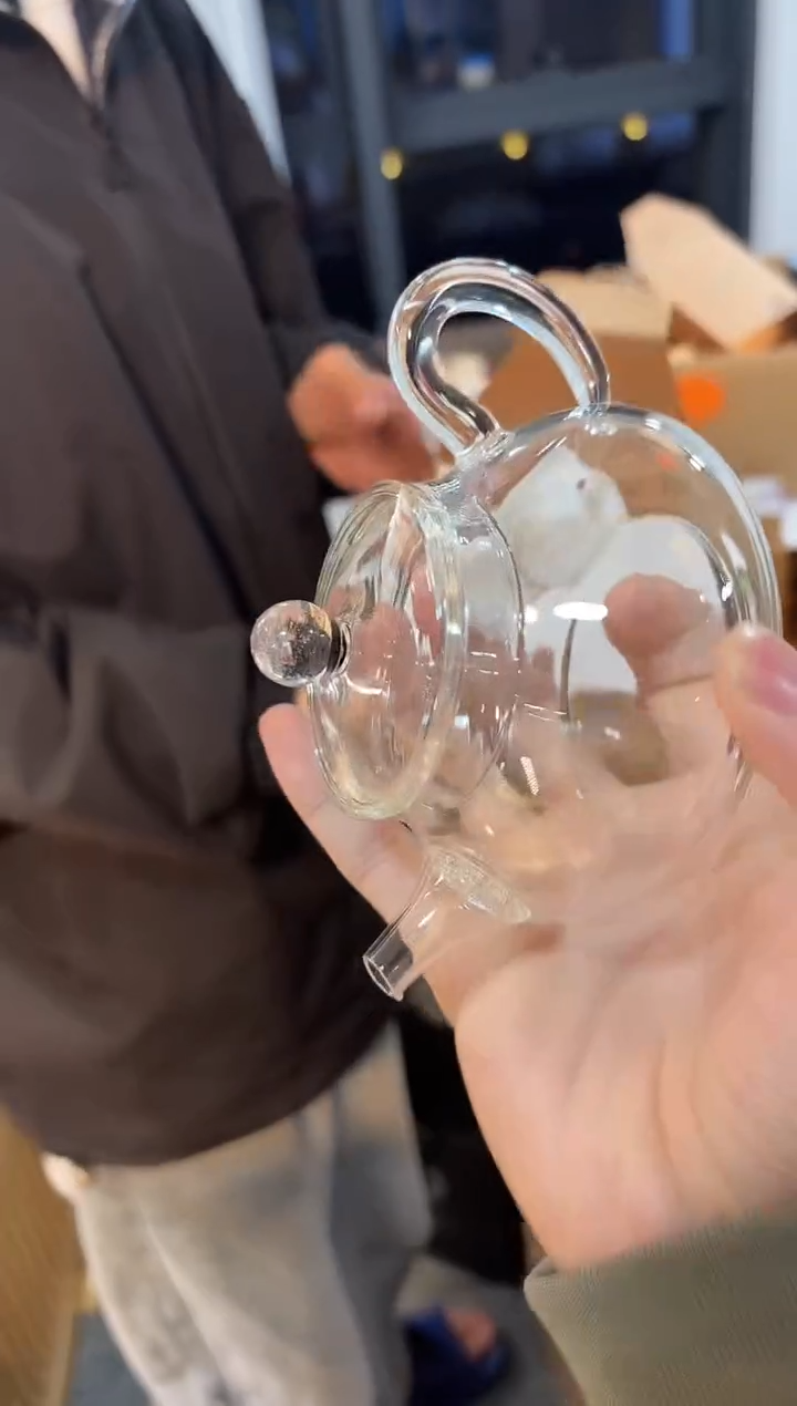 孤品包装瑕疵-风谜-璀璨喜乐壶-透明