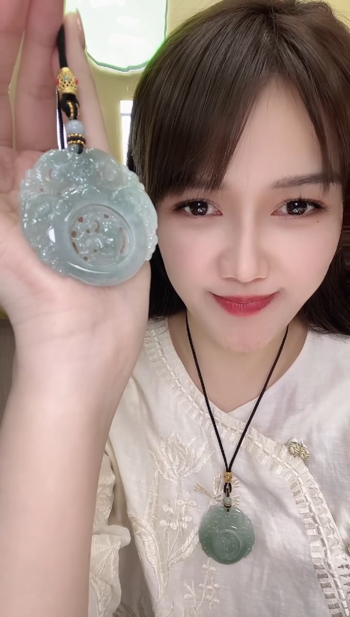 颈饰未镶嵌翡翠378856/翡翠时来运转 多样性一件发