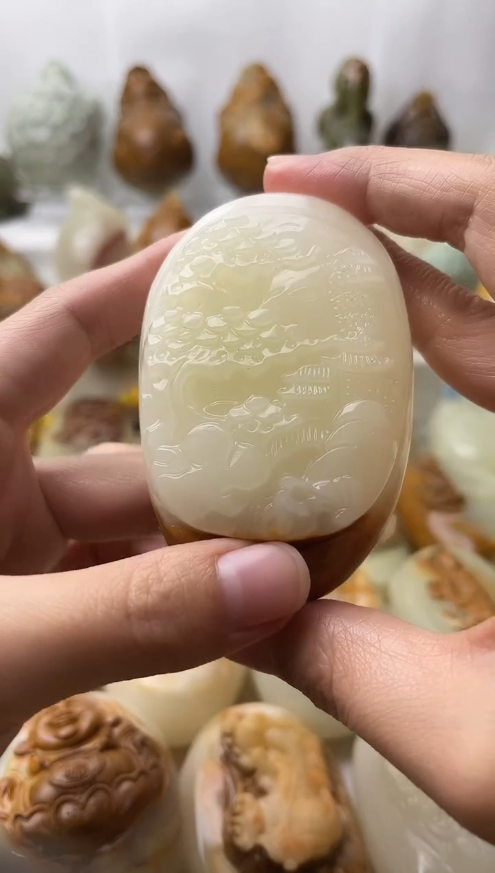 石材古青石棉纹正常不退换山水