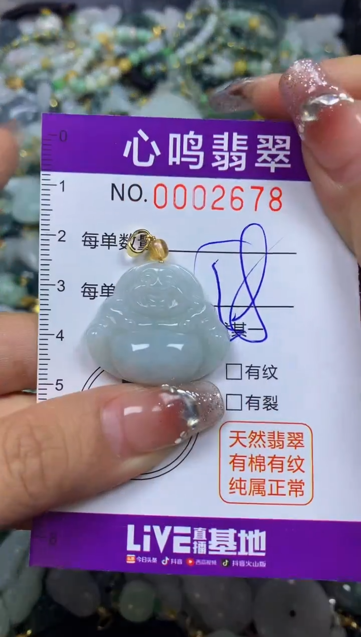 【闪购商品】翡翠颈饰未镶嵌闪购002678