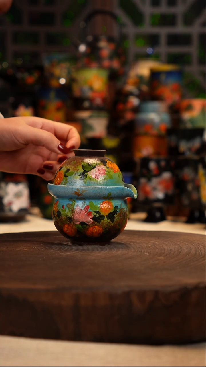 油画   釉下彩   杯子