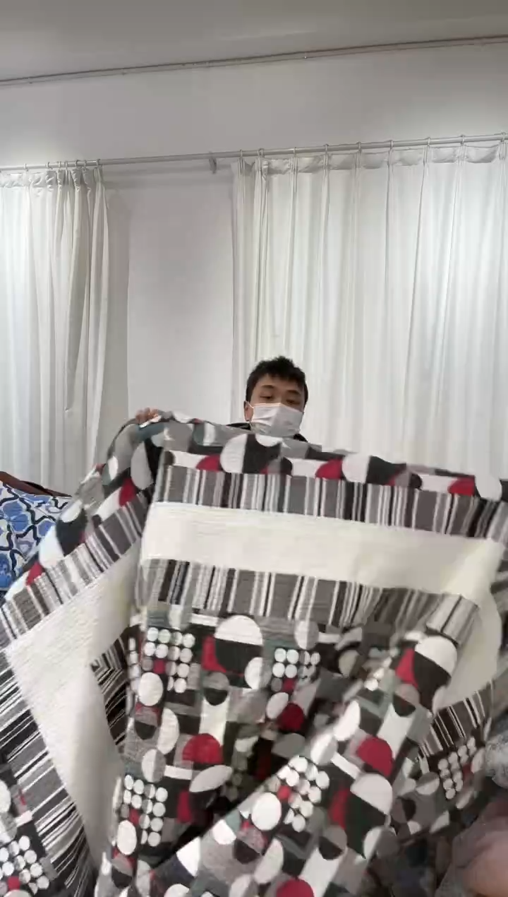 棉230*250纯棉床盖128号小脏迹瑕疵