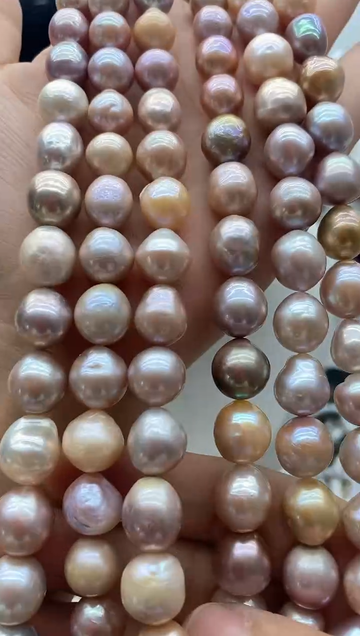 淡水珍珠钛钢颈饰86