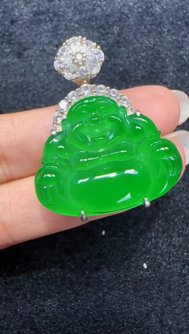 未镶嵌定制翡翠翡翠吊坠145