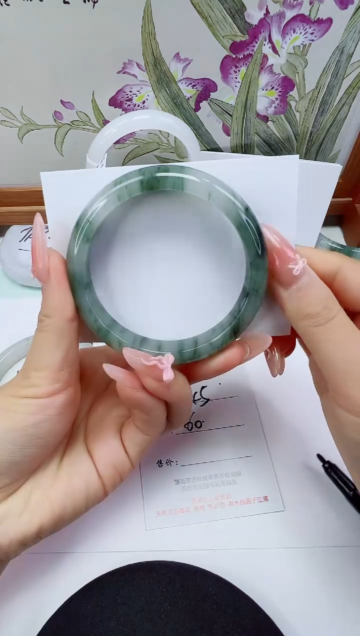 未镶嵌手镯石英质玉45-60/61